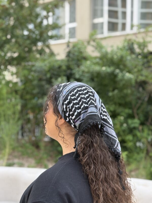 Bandana keffieh noir